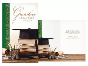 Přání k ukončení studia MFP paper s.r.o.