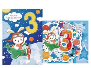 Přání dětské s čísly MFP paper s.r.o.