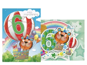 Přání dětské s čísly MFP paper s.r.o.