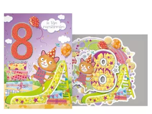 Přání dětské s čísly MFP paper s.r.o.