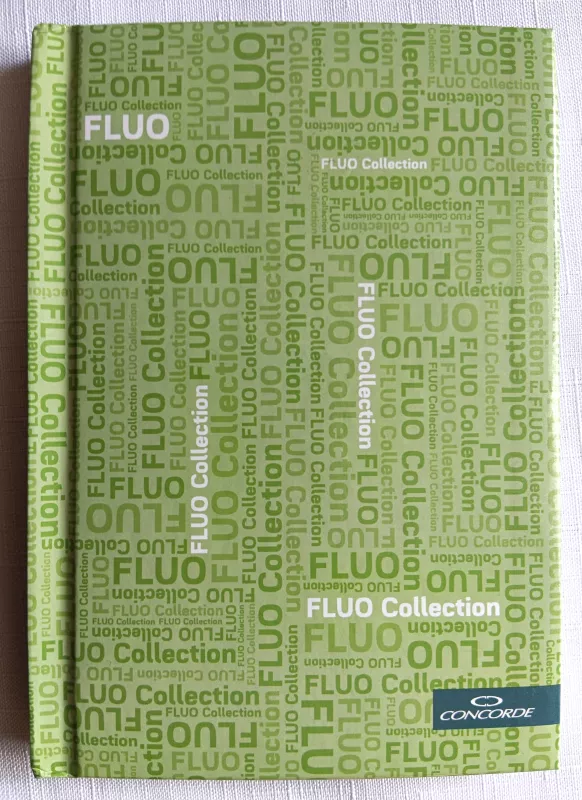 Záznamová kniha A6, Volf - fluo Concorde