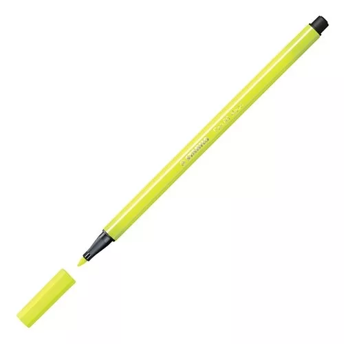 STABILO Pen 68 prémiový vláknový fix - neonově žlutý