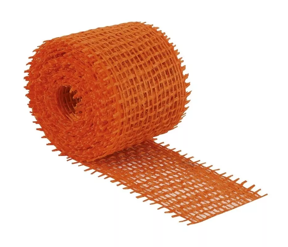 Juta 5 cm x 2 m - oranžová