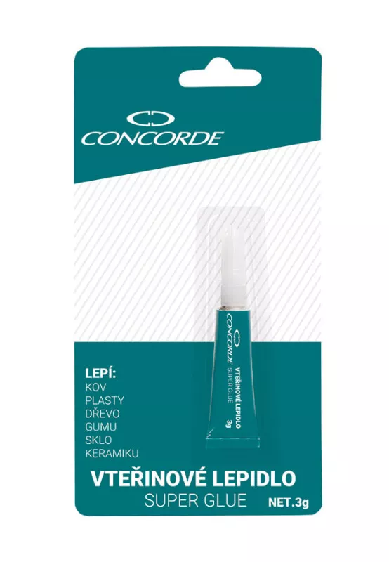 Lepidlo vteřinové 3 g CONCORDE