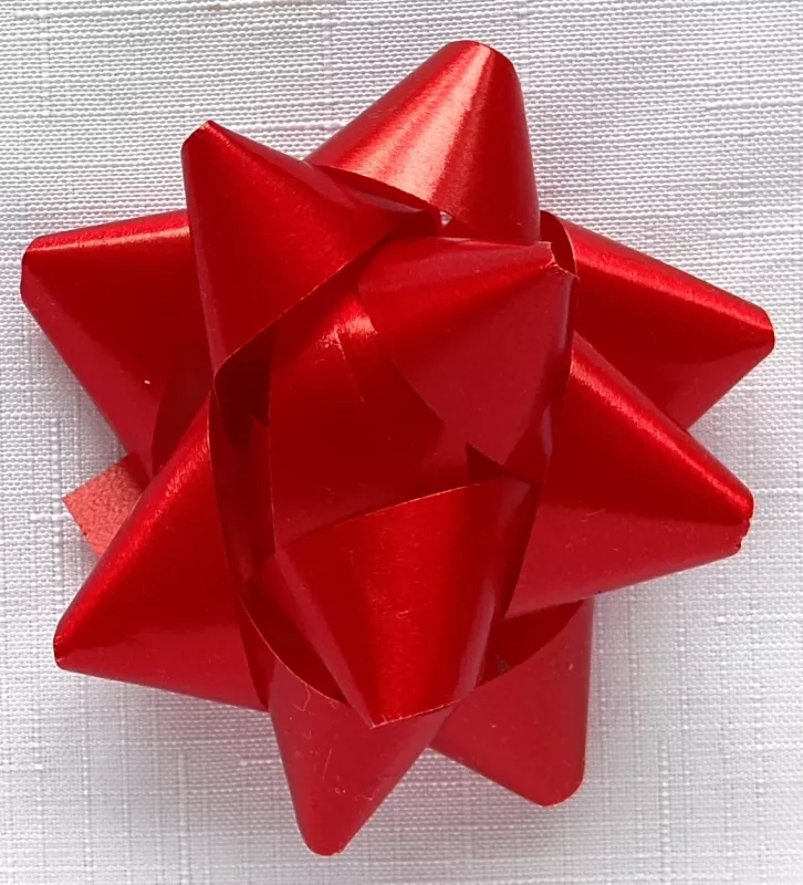Rozeta 8 cm - tmavě červená Paper Design s.r.o.