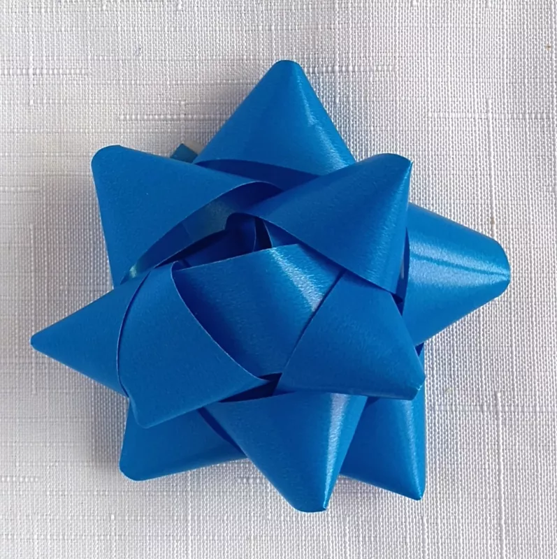 Rozeta 8 cm - tmavě modrá Paper Design s.r.o.