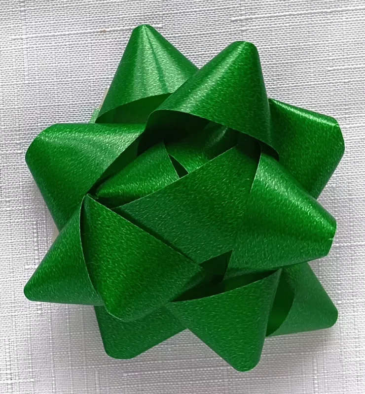 Rozeta 8 cm - tmavě zelená Paper Design s.r.o.