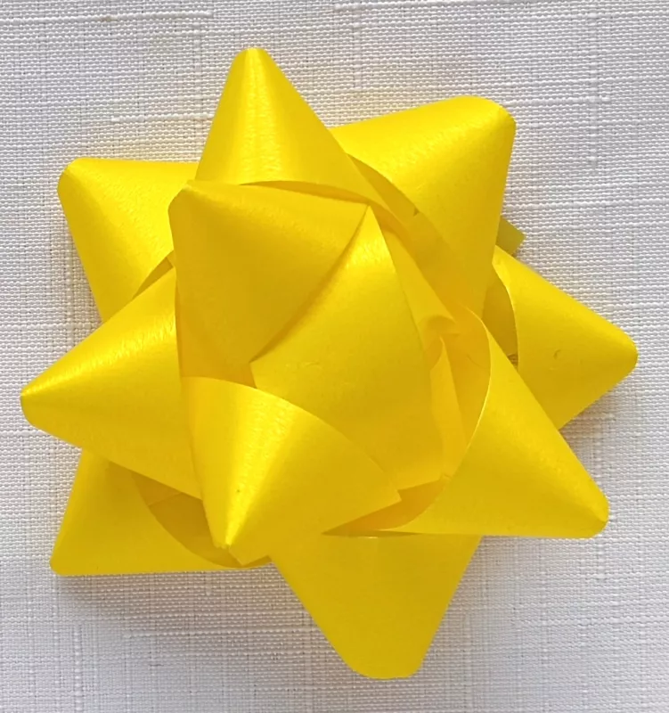 Rozeta 8 cm - žlutá Paper Design s.r.o.