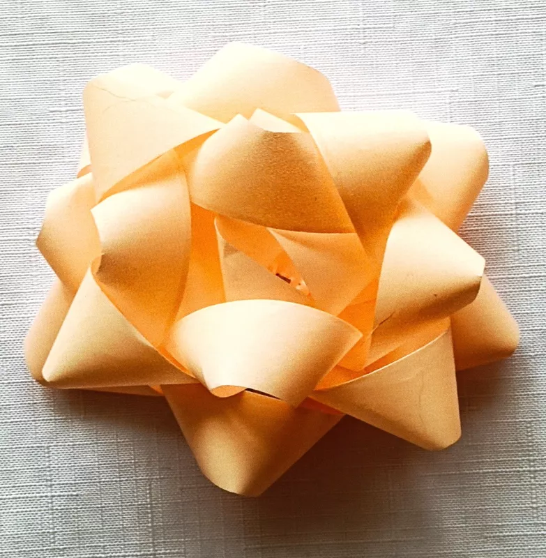 Rozeta 11 cm - oranžová Paper Design s.r.o.