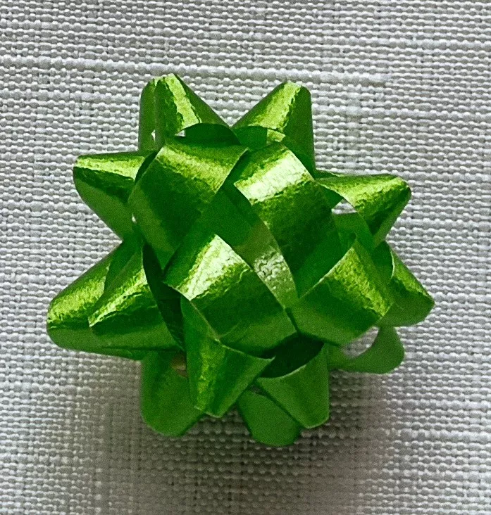 Rozeta mini 2,5 cm - světle zelená