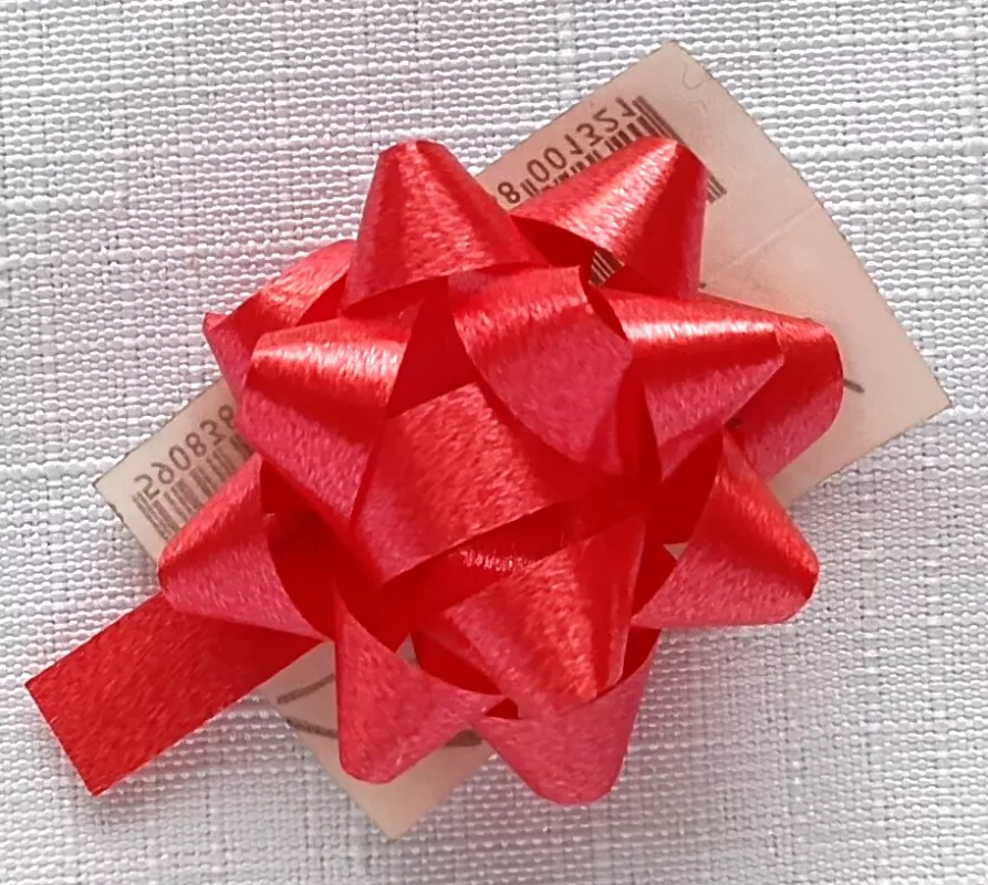 Rozeta 3 cm - červená Alvarak