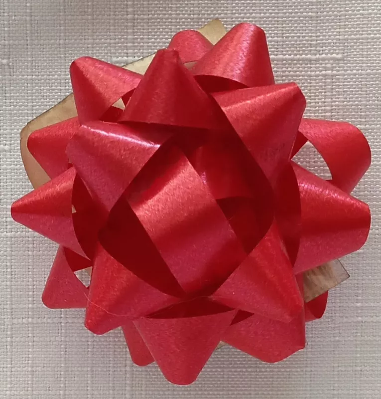 Rozeta 4,5 cm - červená Alvarak