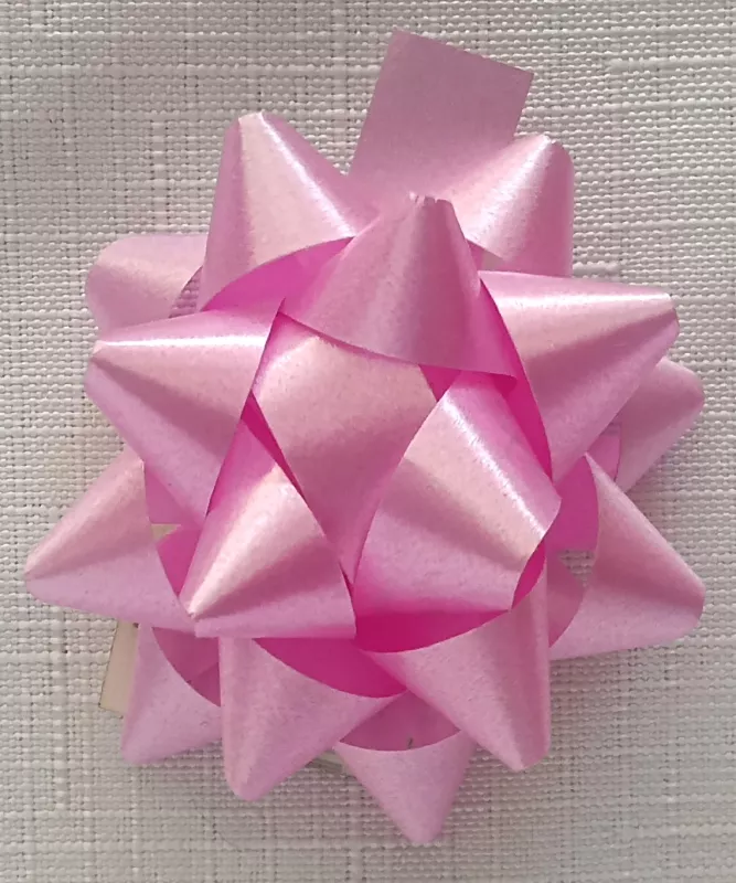 Rozeta 4,5 cm - světle růžová Alvarak