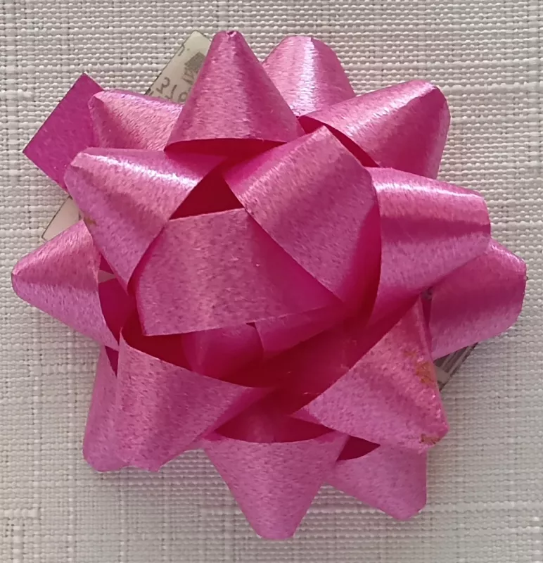 Rozeta 4,5 cm - tmavě růžová Alvarak