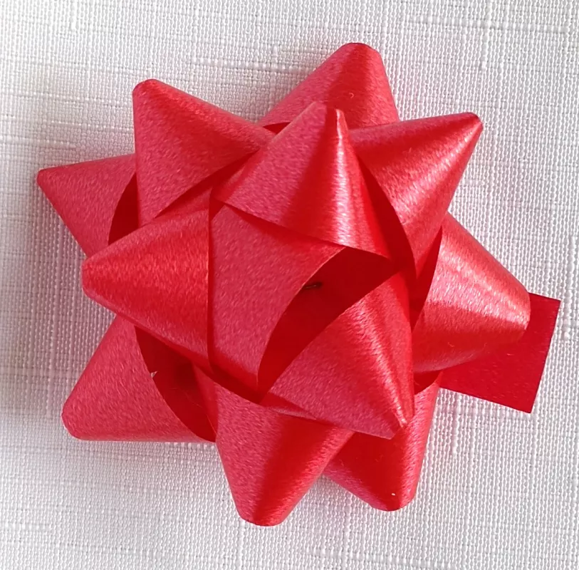 Rozeta 7 cm - červená Alvarak