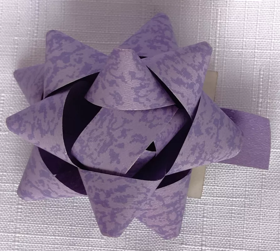 Rozeta 7 cm - fialová/mat Alvarak