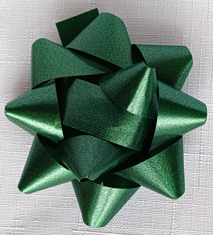 Rozeta 7 cm - tmavě zelená Alvarak