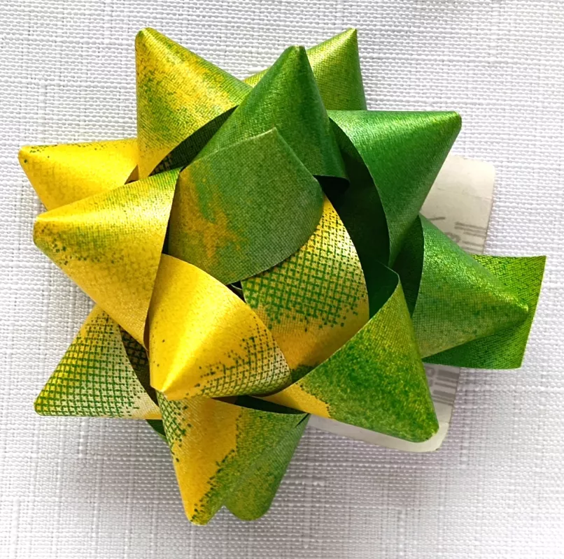 Rozeta 7 cm - zelená/dekor Alvarak