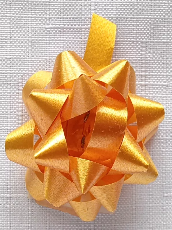 Rozeta 3,5 cm - oranžová/lesk Alvarak