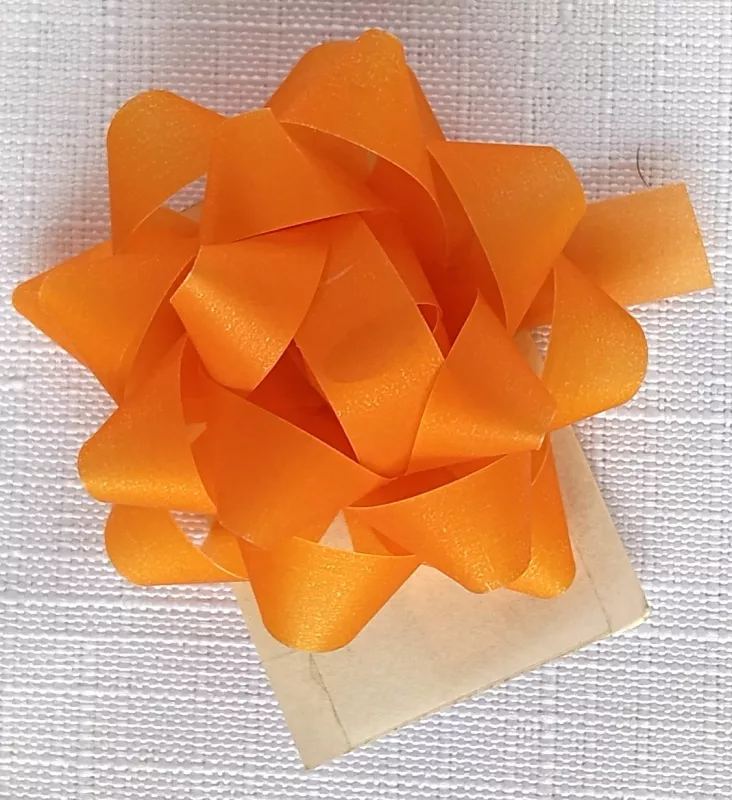 Rozeta 3,5 cm - oranžová/mat 1 Alvarak
