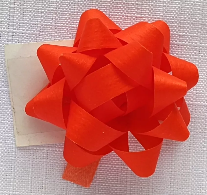 Rozeta 3,5 cm - světle červená Alvarak