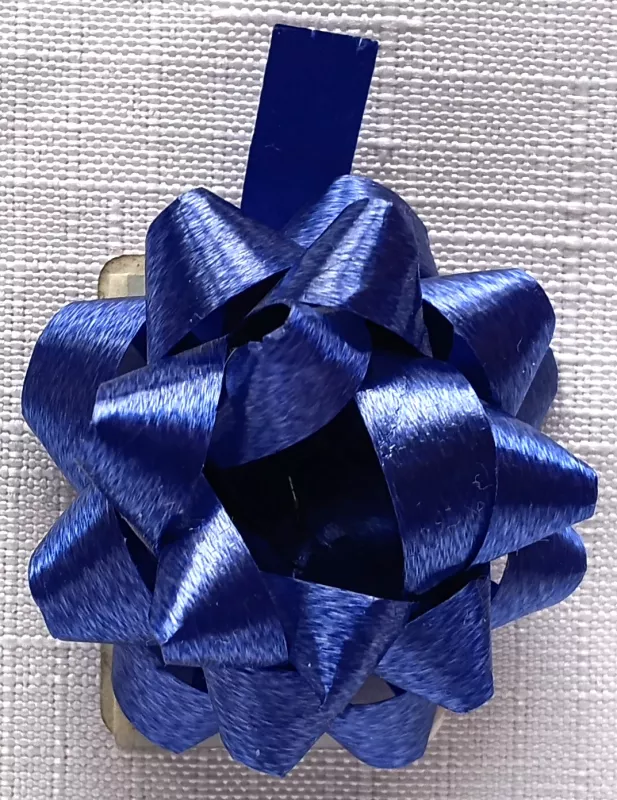 Rozeta 3,5 cm - tmavě modrá/lesk Alvarak