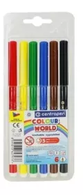 Dětské fixy Colour World 6 ks