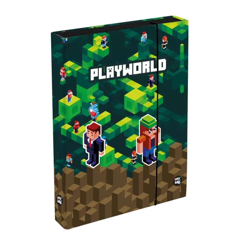 Box na sešity A4 JUMBO - PLAYWORLD Oxybag