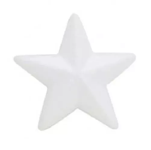Hvězda 3D Ø 9,5 cm polystyren