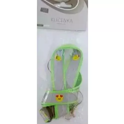 Klíčenka s reflexním potiskem mix barev - zelená Vyrobeno v Číně