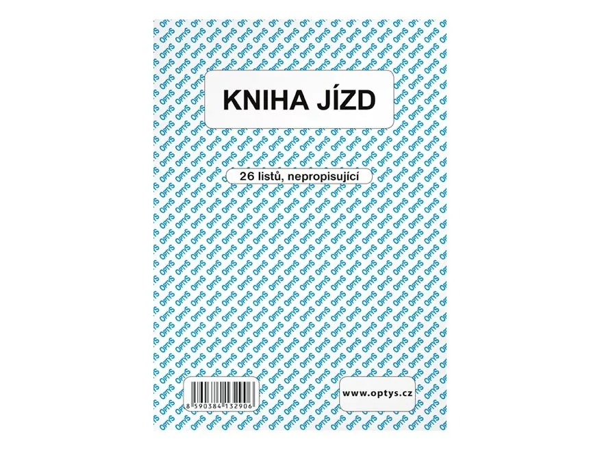 Kniha jízd 1329 Optys
