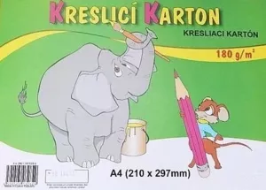 Kreslící karton barevný A4 