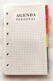 Náhradní náplň do diáře Agenda personal