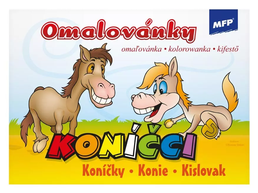 Omalovánky A5 - Koníčci MFP paper s.r.o.