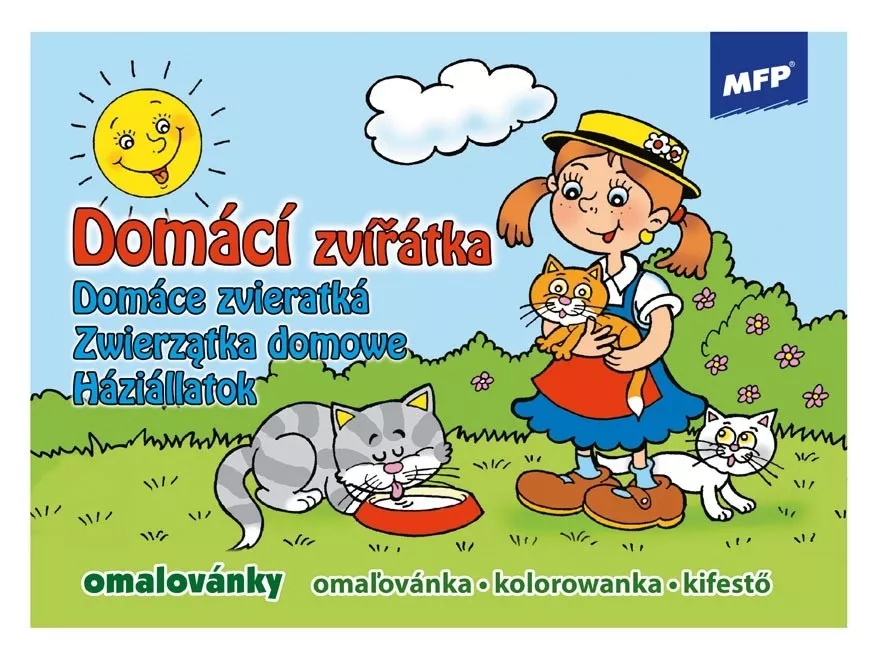 Omalovánky A5 - Domácí zvířátka MFP paper s.r.o.