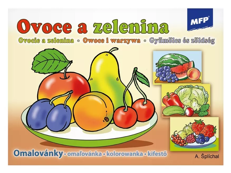 Omalovánky A5 - Ovoce a zelenina MFP paper s.r.o.