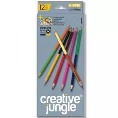 Pastelky oboustrané Creative Jungle SAKOTA