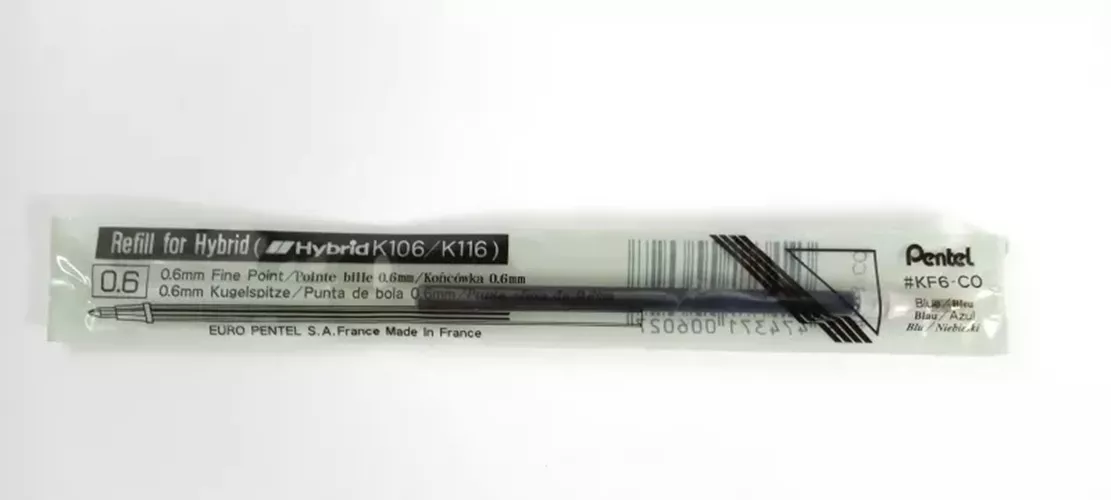 PENTEL Náplň do gelového pera KF6