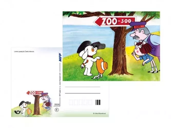 Pohlednice - Večerníčky ČT - Káťa a Škubánek č.2 MFP paper s.r.o.