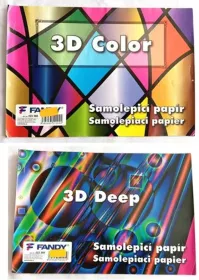 Samolepicí papír 3D Color