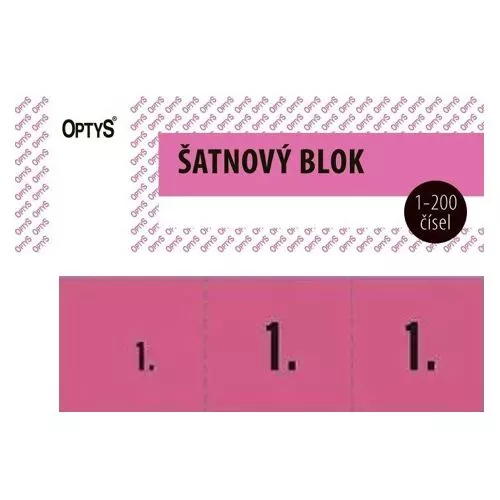 Šatnový blok, mix - růžový OPTYS s.r.o.